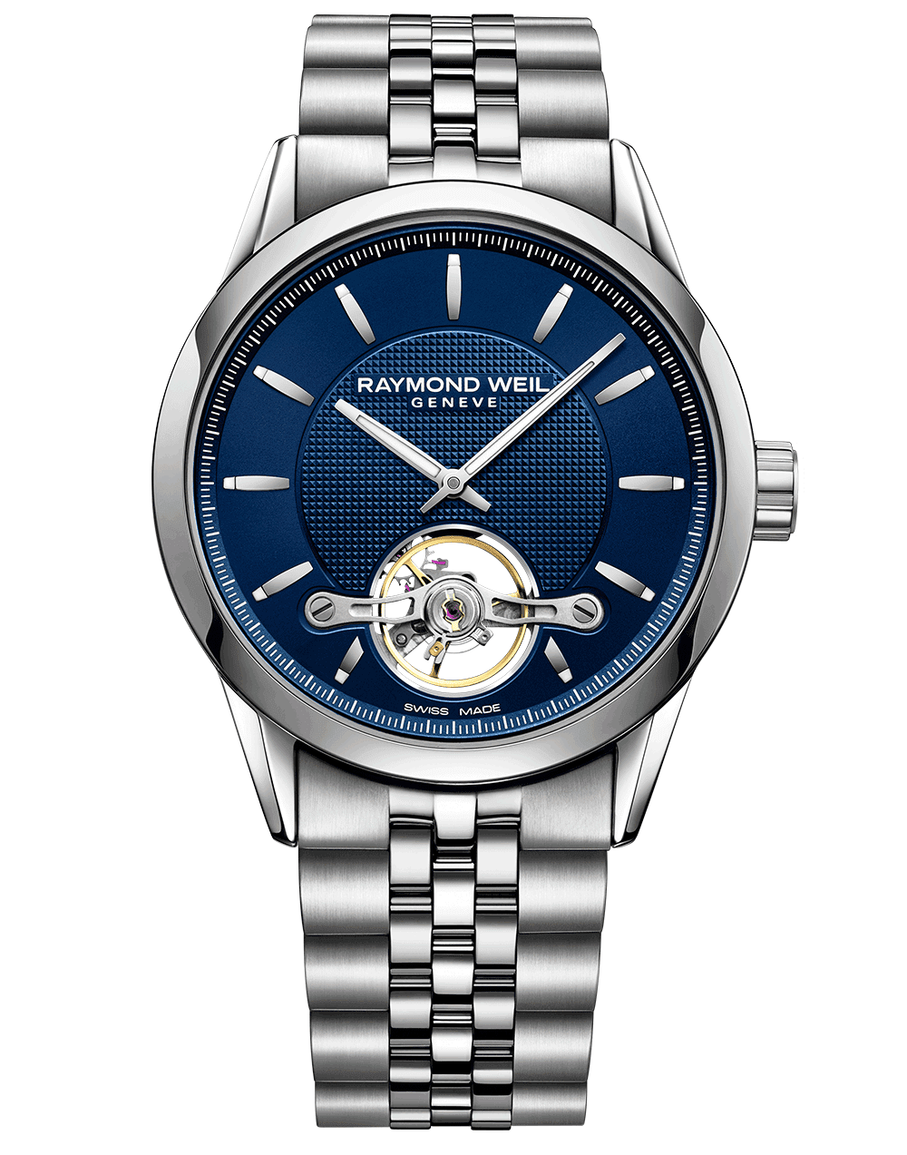 Freelancer Men’s Calibre RW1212 Automatic Blue Dial Bracelet Watch, 42.5MM