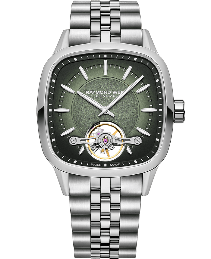 Freelancer Men’s Calibre RW1212 Automatic Green Dial Bracelet Watch, 40 x 40mm