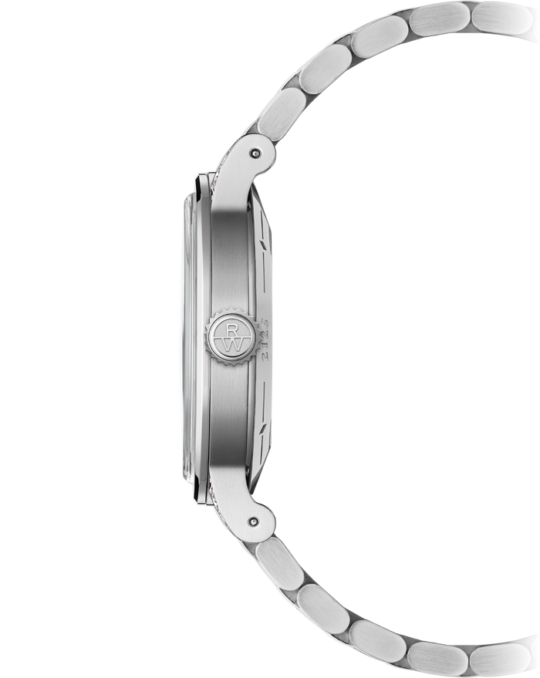 Millesime Automatic Central Seconds Diamonds Bracelet Watch, 35mm