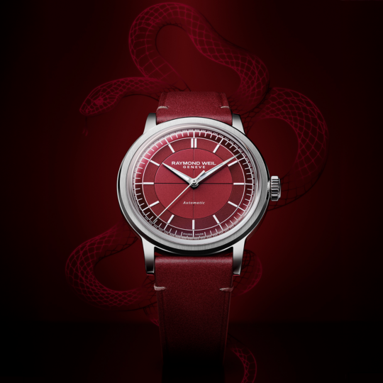 Millesime Automatic Infinite Burgundy Watch, 39mm