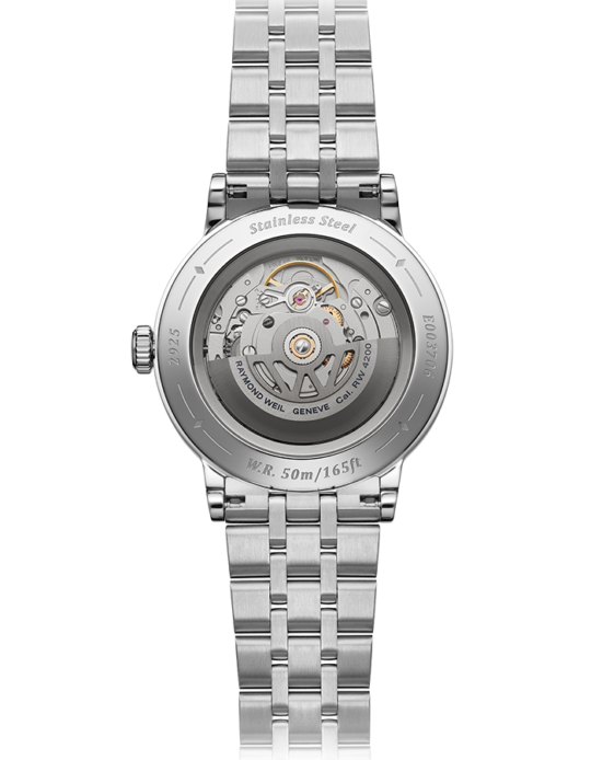 Millesime Automatic Central Seconds Diamonds Watch, 35 mm