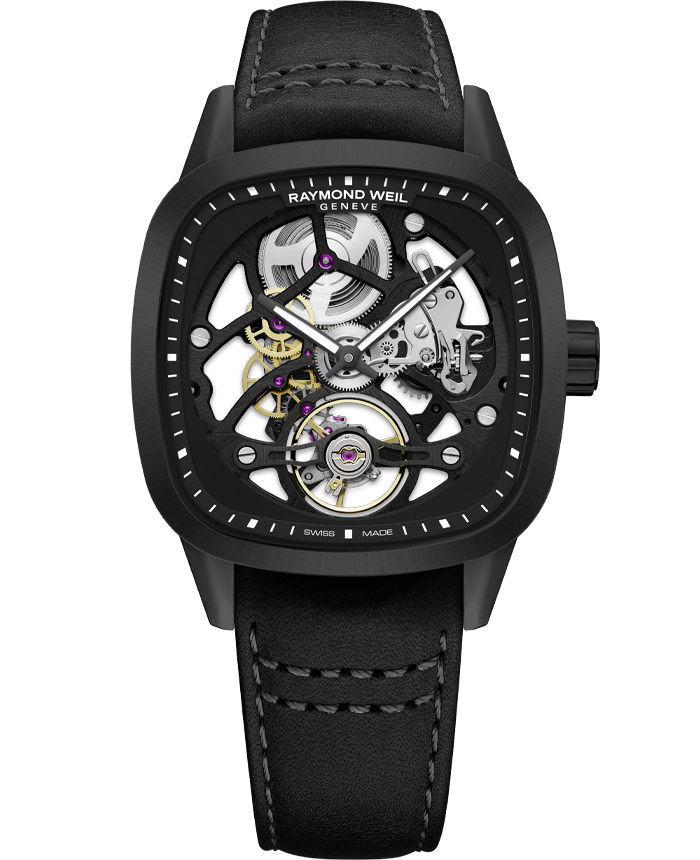 Freelancer Automatic Cushion Skeleton Limited Edition Watch, 40x40mm